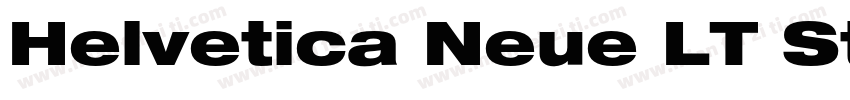 Helvetica Neue LT Std  63 Medium Ex字体转换